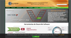 Desktop Screenshot of doymus.com